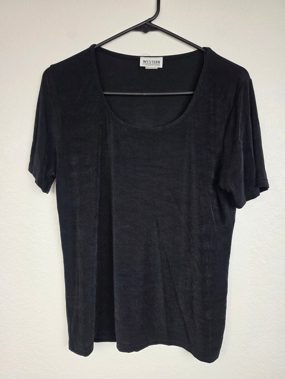 Western Connection Black Short Sleeve T-Shirt Y2K 90s